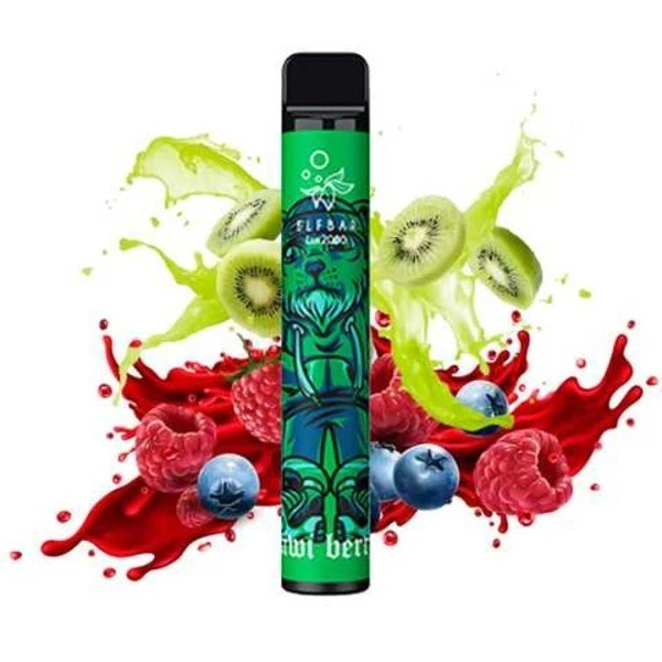 Одноразка Elf Bar Lux Kiwi Berry (Киви Ягода) 2000