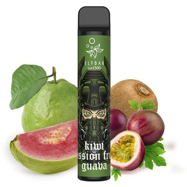 Одноразка Elf Bar Lux Kiwi Passion Fruit Guava (Киви Маракуйя Гуава) 2000