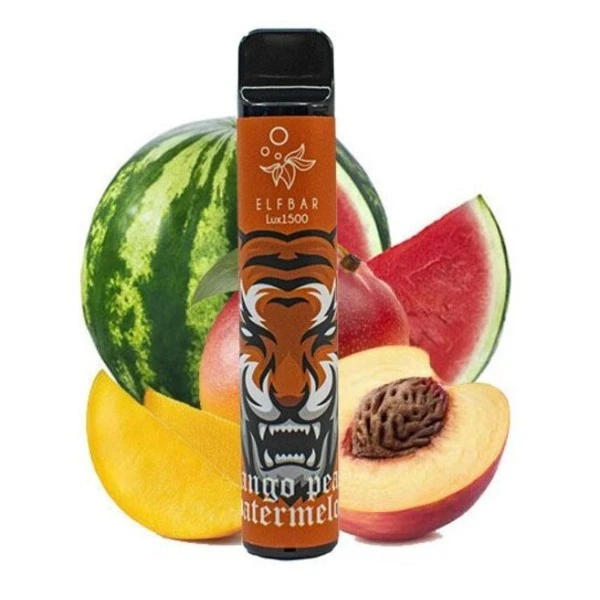 Одноразка Elf Bar Lux Mango Peach Watermelon (Манго Персик Арбуз) 1500