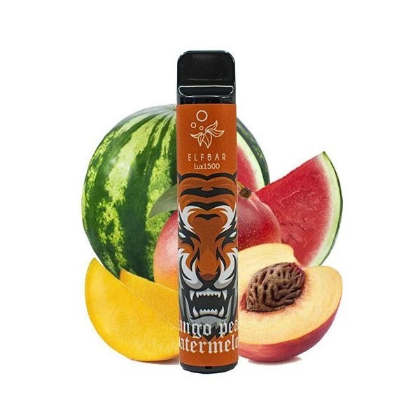 Одноразка Elf Bar Lux Mango Peach Watermelon (Манго Персик Кавун) 800