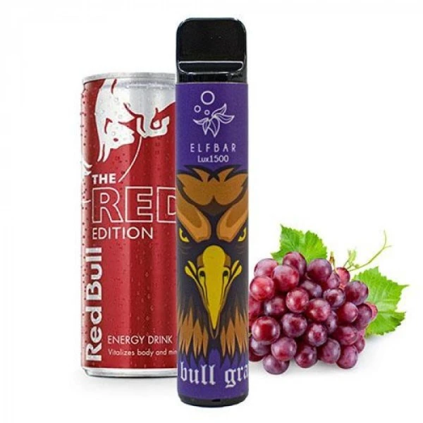 Одноразка Elf Bar Lux Red Bull Grape (Виноград Ред Булл) 800