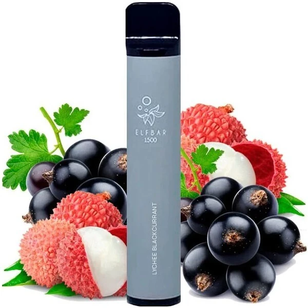 Одноразка Elf Bar Lychee Blackcurrant (Лічі Смородина) 1500