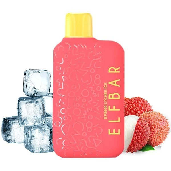 Одноразка Elf Bar Lychee Ice (Лічі Лід) EP8000
