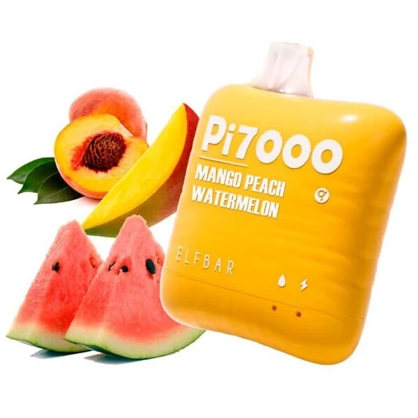 Одноразка Elf Bar Mango Peach Watermelon (Манго Персик Кавун) PI 7000