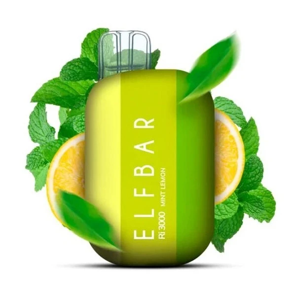 Одноразка Elf Bar Mint Lemon (Мята Лимон) RI 3000