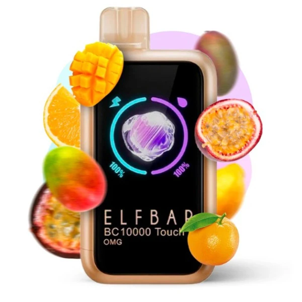 Одноразка Elf Bar OMG (Маракуйя Апельсин Манго Гуава) BC 10000 Touch