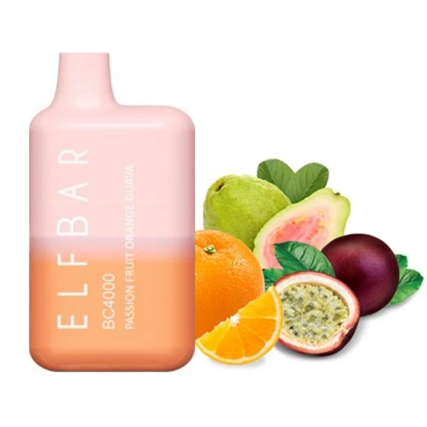 Одноразка Elf Bar Passion Fruit Orange Guava (Маракуйя Апельсин Гуава) BC4000