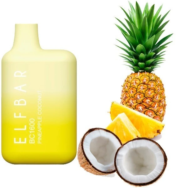 Одноразка Elf Bar Pineapple Coconut (Ананас Кокос) BC1600