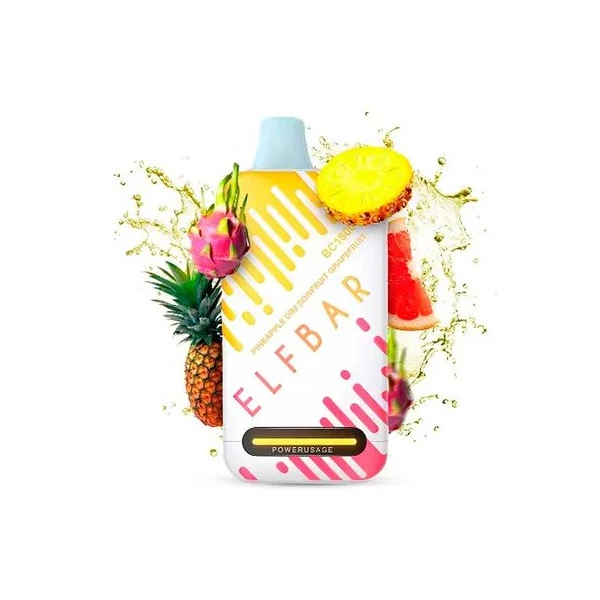 Одноразка Elf Bar Pineapple Dragonfruit Grapefruit (Ананас Драгонфрут Грейпфрут) BC 15000
