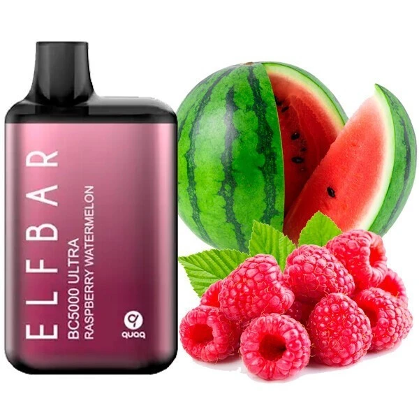 Одноразка Elf Bar Raspberry Watermelon (Малина Кавун) BC5000 ULTRA