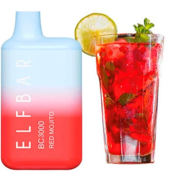 Одноразка Elf Bar Red Mojito (Красный Мохито) BC3000
