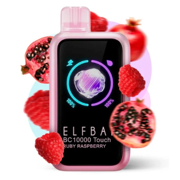 Одноразка Elf Bar Ruby Raspberry (Гранат Малина) BC 10000 Touch