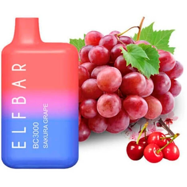 Одноразка Elf Bar Sakura Grape (Сакура Виноград) BC3000