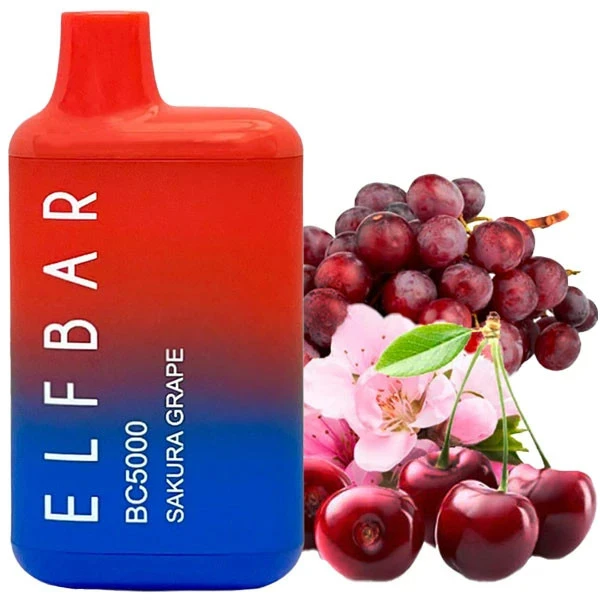 Одноразка Elf Bar Sakura Grape (Сакура Виноград) BC5000