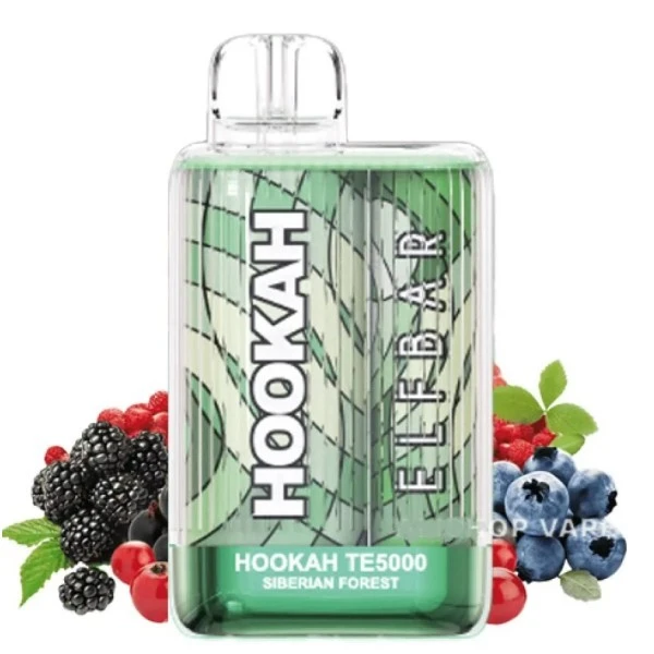 Одноразка Elf Bar Siberian Forest (Хвойний Ліс Ягоди) TE5000 Hookah