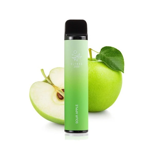 Одноразка Elf Bar Sour Apple (Кислое Яблоко) 2500