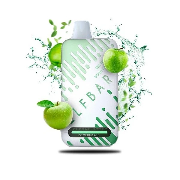 Одноразка Elf Bar Sour Apple (Кислое Яблоко) BC 18000