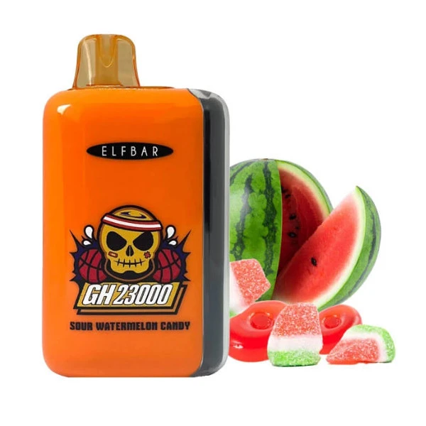 Одноразка Elf Bar Sour Watermelon Candy (Кислый Арбуз Конфеты) GH23000