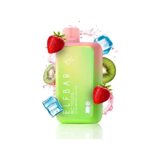 Одноразка Elf Bar Strawberry Kiwi Ice (Полуниця Ківі Лід) BC 10000