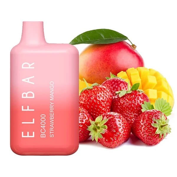 Одноразка Elf Bar Strawberry Mango (Клубника Манго) BC4000