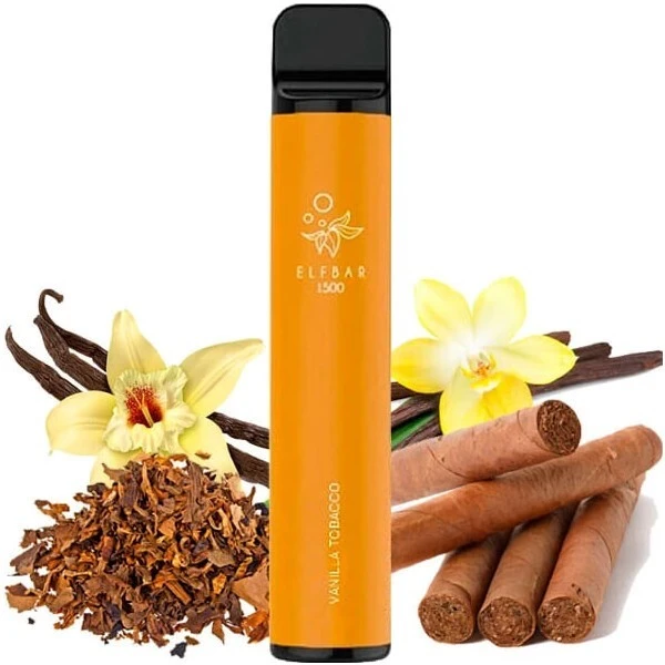 Одноразка Elf Bar Vanilla Tobacco (Ваниль Табак) 1500