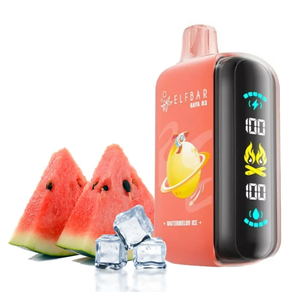 Одноразка Elf Bar Watermelon Ice (Кавун Лід) RAYA D3 25000