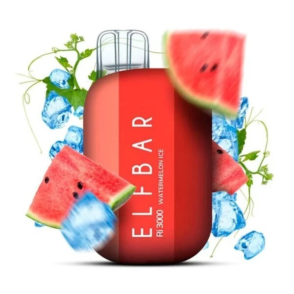 Одноразка Elf Bar Watermelon Ice (Кавун Лід) RI 3000