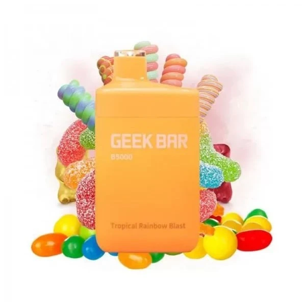 Одноразка Geek Bar Tropical Rainbow Blast (Тропический Сок) B5000
