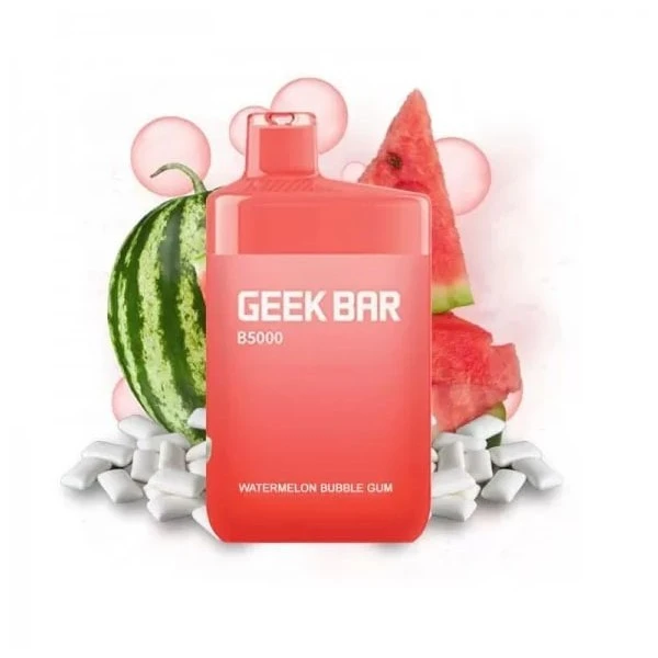 Одноразка Geek Bar Watermelon Bubble Gum (Кавун Жуйка) B5000