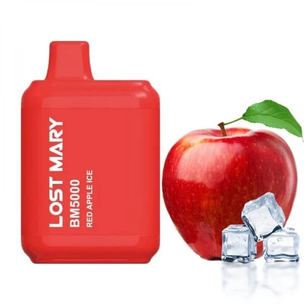 Одноразка Lost Mary Red Apple Ice (Красное Холодное Яблоко) BM5000