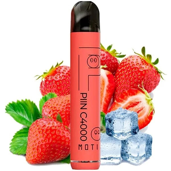 Одноразка MOTI Piin Strawberry Ice (Полуниця Лід) C4000