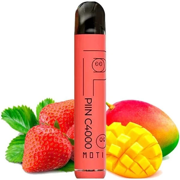 Одноразка MOTI Piin Strawberry Mango (Полуниця Манго) C4000
