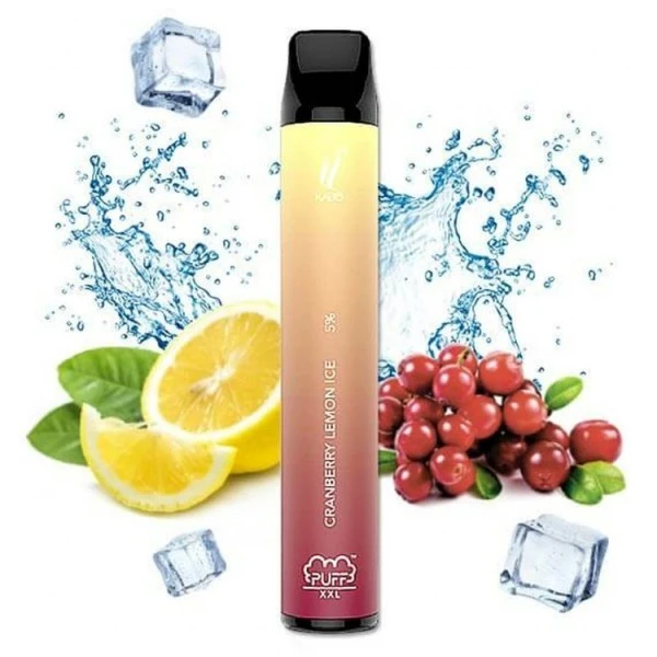 Одноразка PUFF XXL Cranberry Lemon Ice (Клюква Лимон Лед) 1600