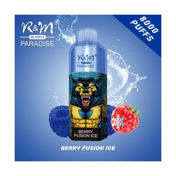 Одноразка R&M Legend Berry Fusion Ice (Ягідний Мікс) 8000