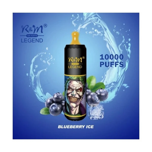 Одноразка R&M Legend Blueberry Ice (Чорниця Лід) 10000