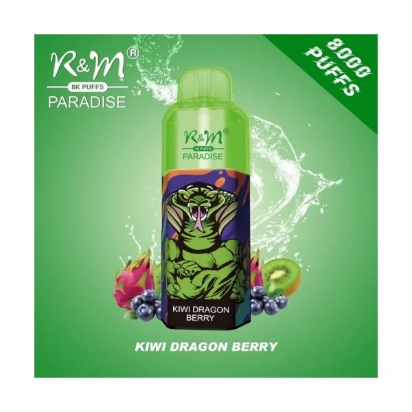 Одноразка R&M Legend Kiwi Dragon Berry (Киви Драгонфрут Ягоды) 8000