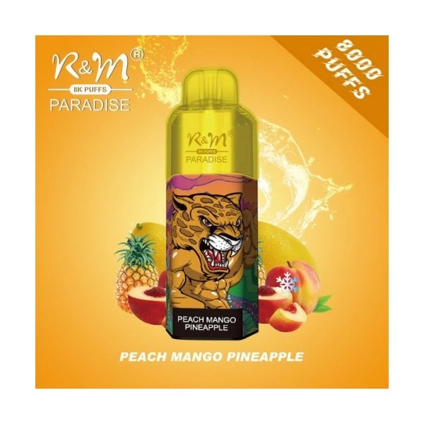 Одноразка R&M Legend Peach Mango Pineapple (Персик Манго Ананас) 8000