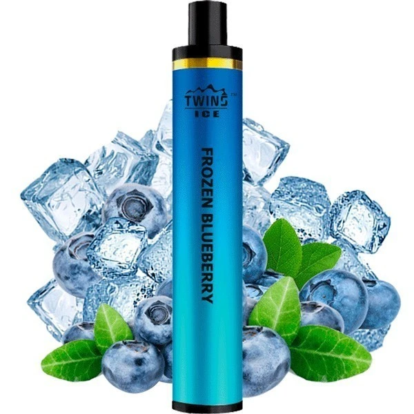 Одноразка Twins Ice Frozen Blueberry(Крижана Чорниця) 1500