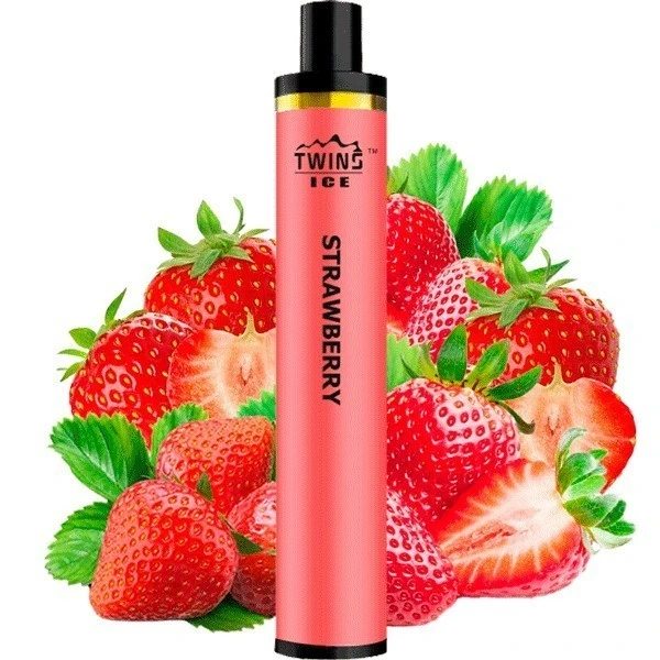 Одноразка Twins Ice Strawberry (Клубника) 1500