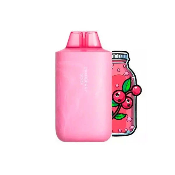 Одноразка Vozol Star Cranberry Soda (Клюква Газировка) 7000