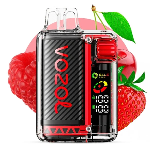 Одноразка Vozol Strawberry Raspberry Cherry (Полуниця Малина Вишня) 20000