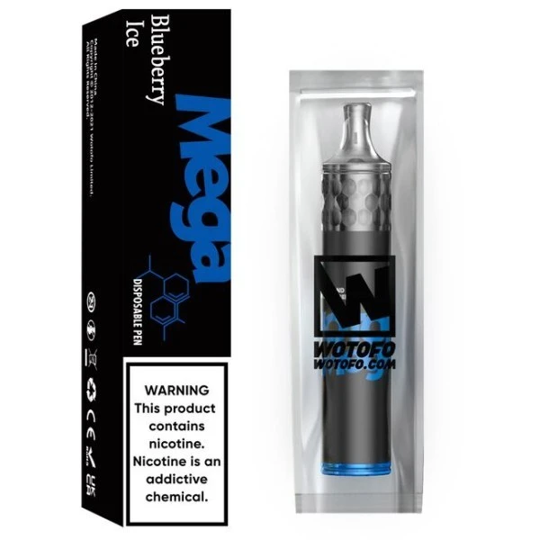 Одноразка Wotofo Mega Blueberry Ice (Чорниця Лід) 1500