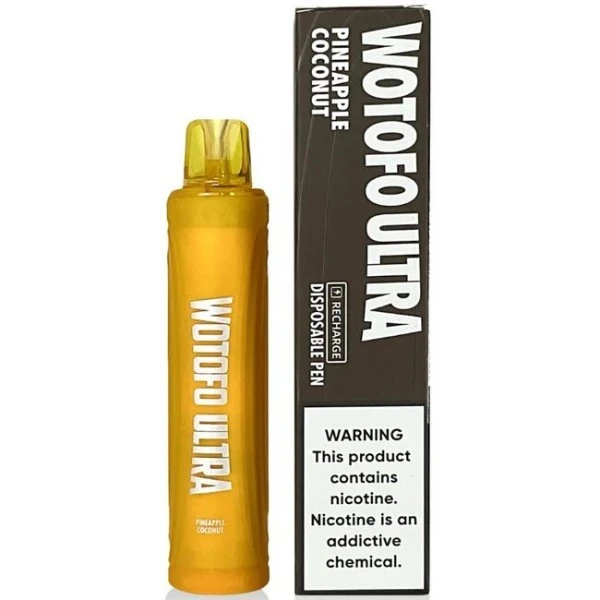 Одноразка Wotofo Ultra Pineapple Coconut (Ананас Кокос) 3000
