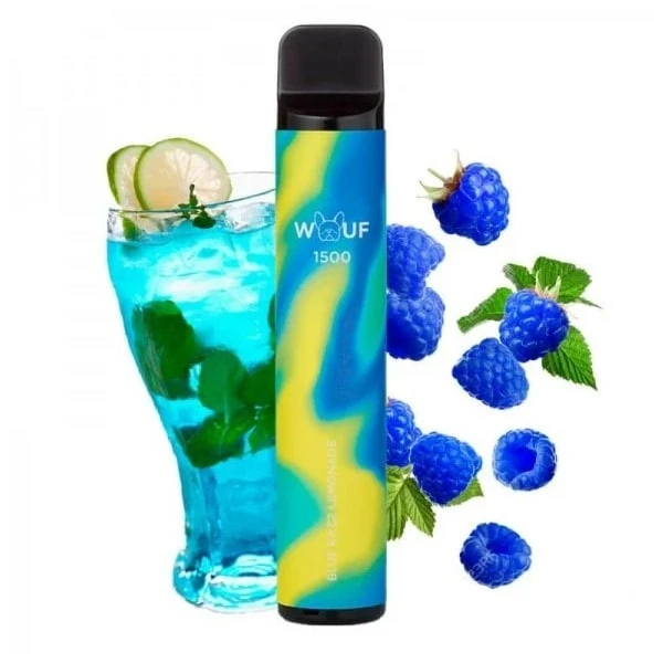 Одноразка Wouf Blue Razz Lemonade (Ягідний Лимонад) 1500