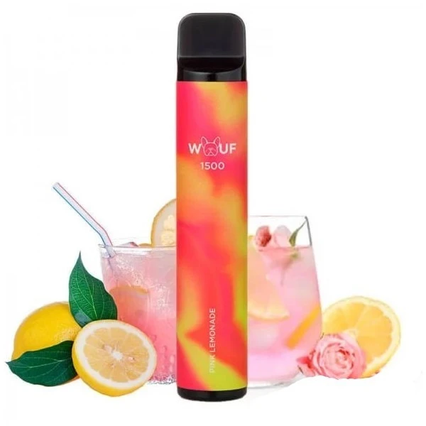 Одноразка Wouf Pink Lemonade (Розовый Лимонад) 1500