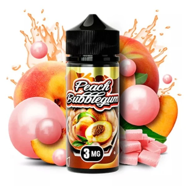 Набор Органической Жидкости Marvellous - Peach Bubblegum (Персик Жвачка) 100 Мл 3 Мг