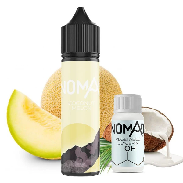 Органическая Жидкость Nomad - Coconut Melon (Кокос Дыня) 60 МЛ 3 МГ Набор