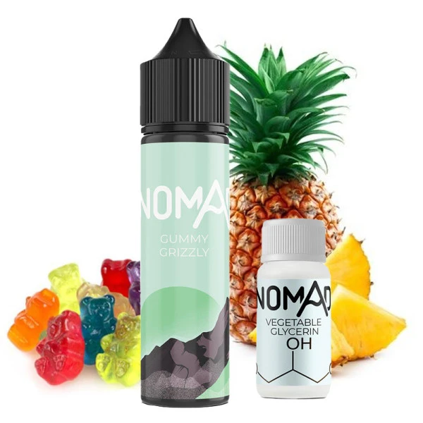 Органічна Рідина Nomad - Gummy Grizzly (Ведмедики Гаммі) 60 МЛ 3 МГ Набір