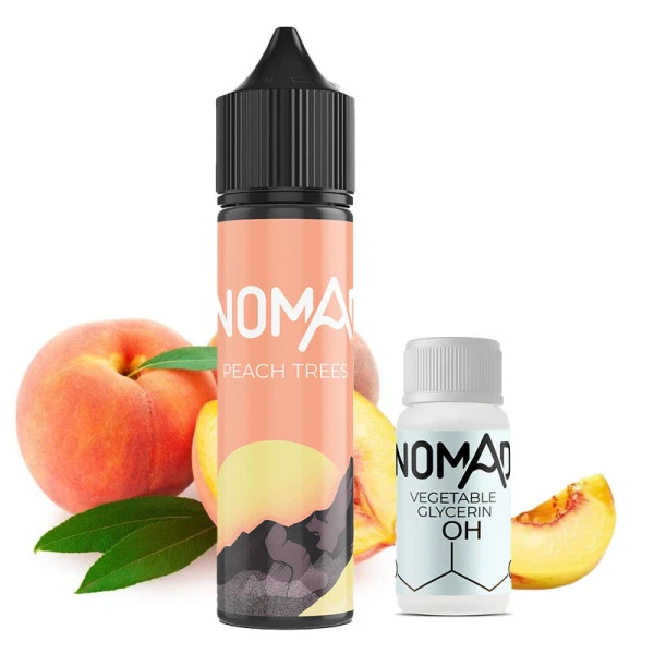 Органическая Жидкость Nomad - Peach Trees (Персик) 60 МЛ 3 МГ Набор