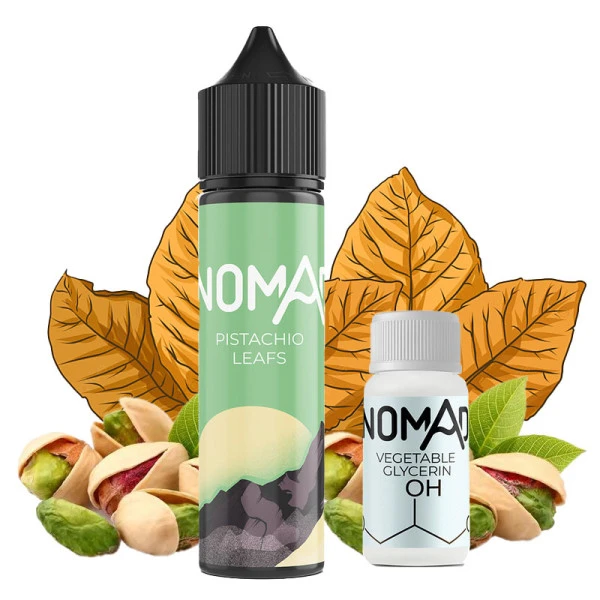 Органическая Жидкость Nomad - Pistachio Leafs (Табак Фисташка) 60 МЛ 3 МГ Набор